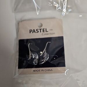 Pastel Collection Silver Tone Earrings